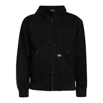 Dickies Unlined Canvas Hooded Bomber - male - Dickies - Zip-throughs - Black - M - Sweatshirts & Hoodies