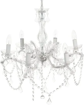 Maisons du monde L&aacute;mpara de ara&ntilde;a con l&aacute;grimas y metal