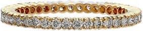 Sethi Couture Prong Set Diamond Eternity Band in Gold/Diamond at Nordstrom, Size 6.5