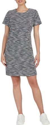 Matty M Arden Tweed Shift Dress in Navy at Nordstrom Rack, Size X-Large
