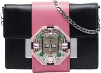 Prada Pre-owned Crossbody Bag - Dames - Vintage Schoudertas - Veelkleurig - ONE Size - Leer - Vintage