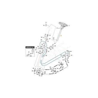 STIGA Sports Piantone Sterzo Super. Pch Cg Vnn Originale Stiga - 387520141/0