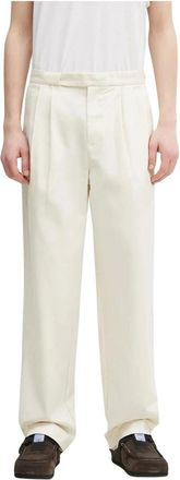 Fred Perry Heren, Broeken, Beige, Maat: W32 Katoen