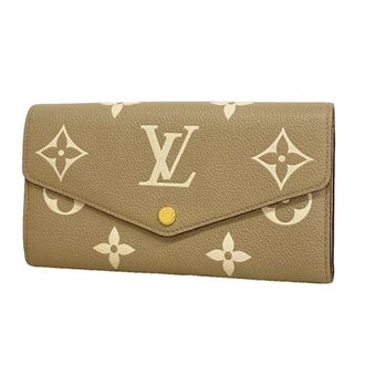 Louis Vuitton Cream Tourterelle Long Wallet (Bi-Fold) (Pre-Owned)