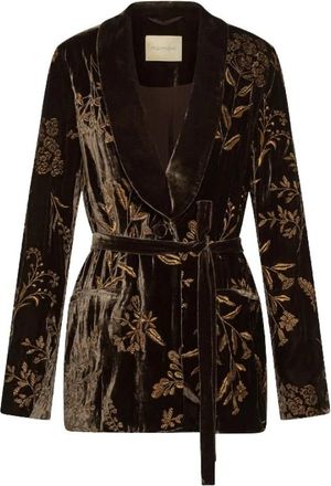 Momoni Dahlia Jacket - Dames - Blazers - Bruin - L - Jassen