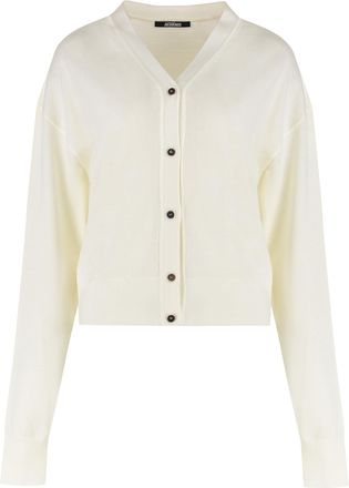 Jacquemus Cardigan Brode In Merino Wool