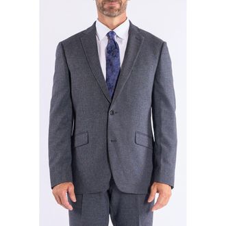 The Savile Row Company Donegal Knit Suit in Blue at Nordstrom Rack, Size 38Regular
