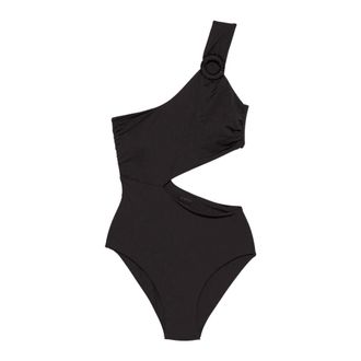 Fisico One-piece, female, Black, Size: XS One-shoulder One-piece Swimsuit