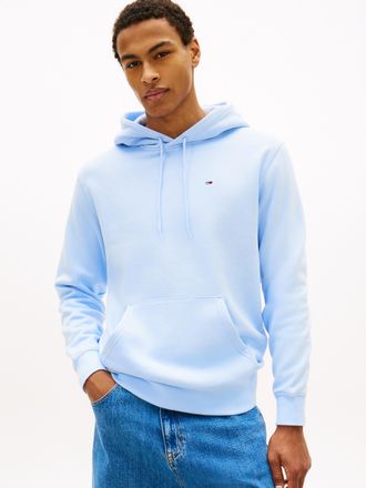 Tommy Jeans TJM REG S FLAG HOODIE, mit bestickten Markenlogo auf Brusth&ouml;he