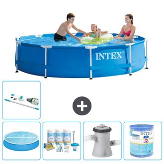 Intex Piscina Con Estructura Redonda - 305x76 Cm - 7-piezas S31483