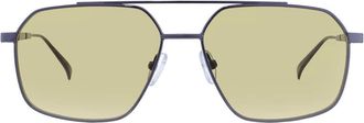 Alexander McQueen Green Navigator Mens Eyeglasses AM0477S 003 59