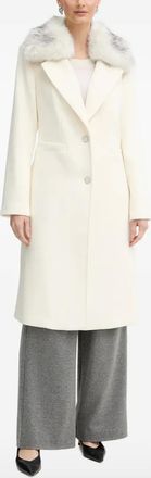 Guess Co Cappotto con collo in pelliccia sintetica - Toni neutri