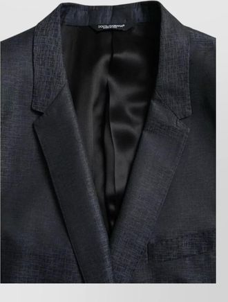 Dolce & Gabbana virgin wool single breasted blazer
