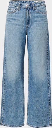 Rag & Bone Featherweight Logan Mid-Rise Wide Jeans