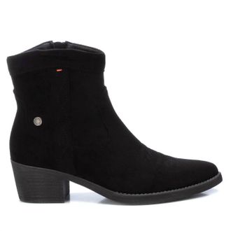 Xti Womens Italian Western Booties In Black