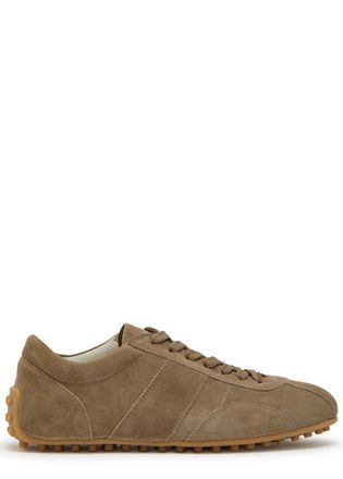 Tod's Panelled Suede Sneakers - Brown - 37 (IT37 / UK4)