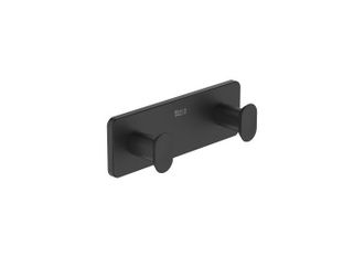 Roca Percha Doble Victoria Negro Mate - Marca Roca