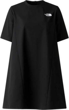 The North Face Packable Jurk met Korte Mouwen - Dames - Tenniskleding - Zwart - S - Leer - Fitness