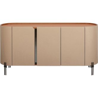 Kare Design Aparador 150 x 75 cm de madera beige