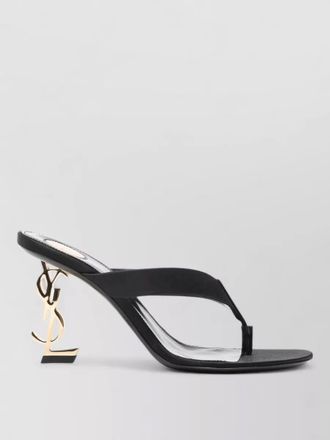 Saint Laurent satin thong sandals