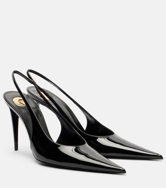 Saint Laurent Salones destalonados Guermantes 95 de charol