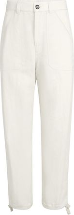 Brunello Cucinelli Drill trousers in Off-White at Nordstrom, Size 44 It