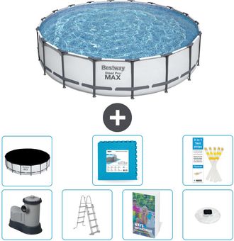 Bestway Piscina Bestway Steel Pro Max Redonda - 549x122 Cm - 8-piezas S674