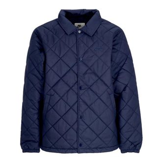 Nike Gewatteerd Ge&iuml;soleerd Clubjack Middernachtblauw - Heren - Regenjassen - Blauw - S - Leer - Fitness