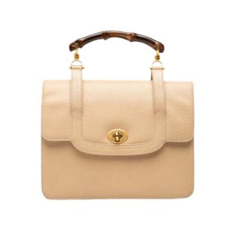 Gucci Pre-owned Satchel - - Pre-owned - Donna - Beige - ONE SIZE