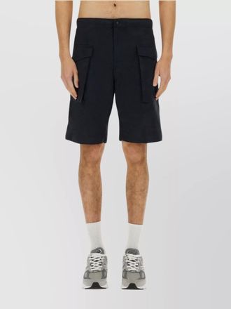 Aspesi bermuda shorts with elastic waistband and pockets