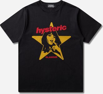Hysteric Glamour Men s Hysteric Star T-Shirt Black