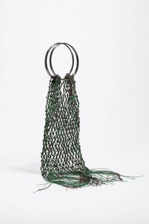 Bimba & Lola Leather Bag in Green at Nordstrom