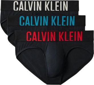 Calvin Klein Hip Brief 3PK - Heren - Onderbroek - Zwart - S - Katoen - Ondergoed