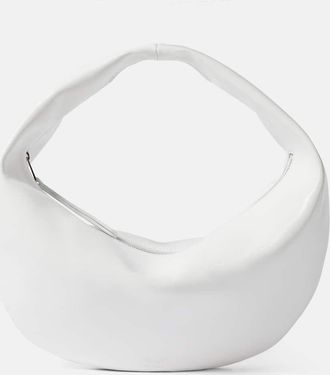 Khaite Olivia patent leather shoulder bag