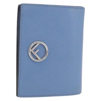 Fendi Pre-owned Wallets, female, Blue, Size: ONE SIZE Pre-owned Bifold Wallet