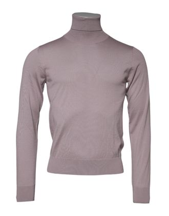 Dolce & Gabbana Mens Cashmere Turtleneck Brown
