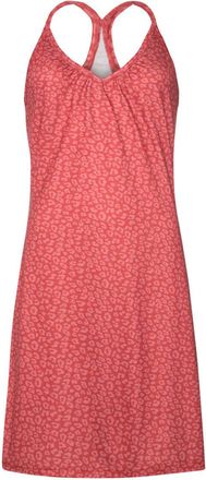 Protest Strandkleid PROTEST Kleid PRTREVOLVE, Damen, Gr. L, EURO, rot (cottagerust), Obermaterial: 95% Polyester PES. 5% Elasthan EL., Kleider Strandkleid