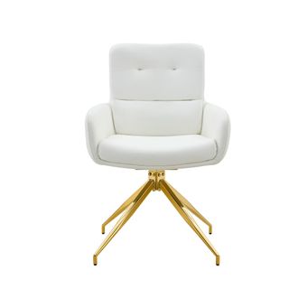 STILVORA Stilvora Sedia Da Ufficio Ergonomica Con Poggiapiedi E Supporto Lombare Ad Aria, Pelle, Nero