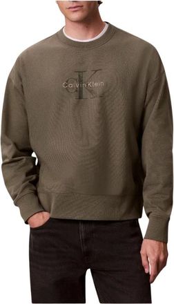 Calvin Klein Sudadera Contempor&aacute;nea - Sweatshirts & Hoodies - Hombre - Verde - 2XL