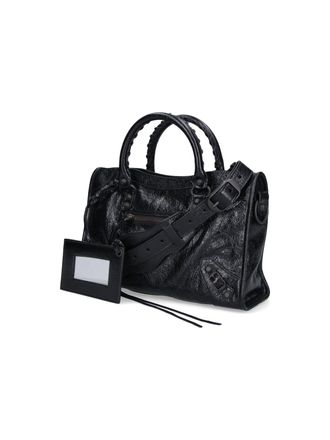 Balenciaga Womens Bags Black Lamb Leather