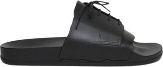 Maison Margiela Schoenen, Heren, Zwart, 40 EU, Nylon, Pool Slides