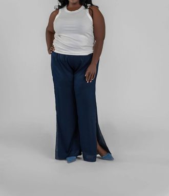 Nouvelle/Silk95Five Plus - Pondy Pants In Navy