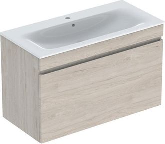 Keramag Keramag - Geberit Renova Plan Set Con Lavabo Y Mueble Bajo Lavabo, 1 Caj&oacute;n