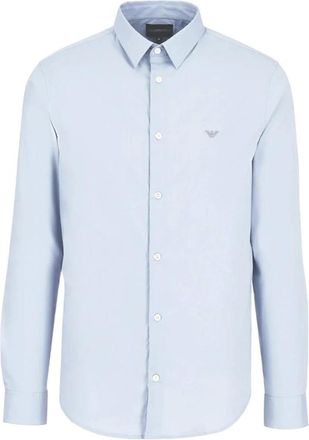 Emporio Armani Hombre, Camisas, Azul, Talla: XL