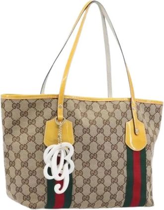 Gucci Bolso Tote Pre-owned Vintage - Pre-owned - Mujer - Marr&oacute;n - ONE SIZE