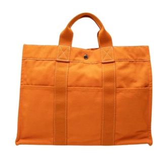 Herm&egrave;s Pre-owned Fourre Tout MM Borsa Tote - - Pre-owned - Donna - Arancione - ONE SIZE