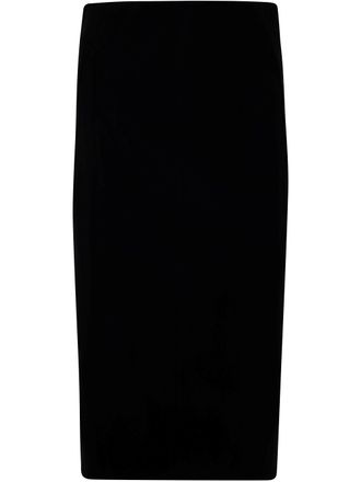 MUGLER Pencil Midi Skirt By Mugler
