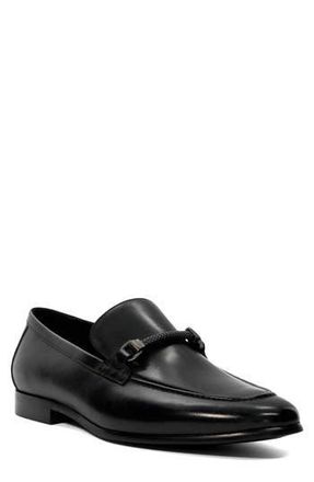 Dune London Scilly Apron Toe Loafer in Black at Nordstrom Rack, Size 45
