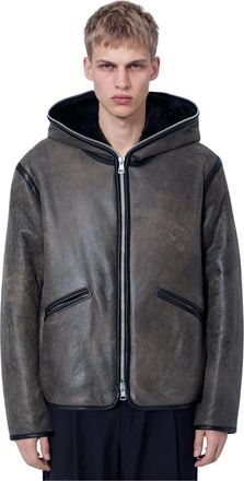 Our Legacy Giacca Zip Intera - - Jackets - Uomo - Marrone - M