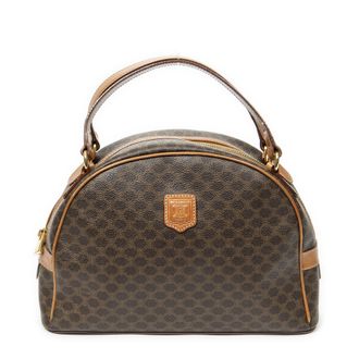 Celine Pre-owned Womens Dome Bowler Bag Handbag - Brown - One Size